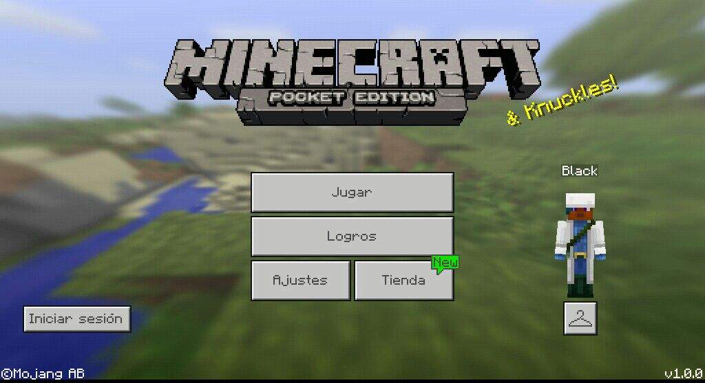Iniciar sesión Minecraft PE
