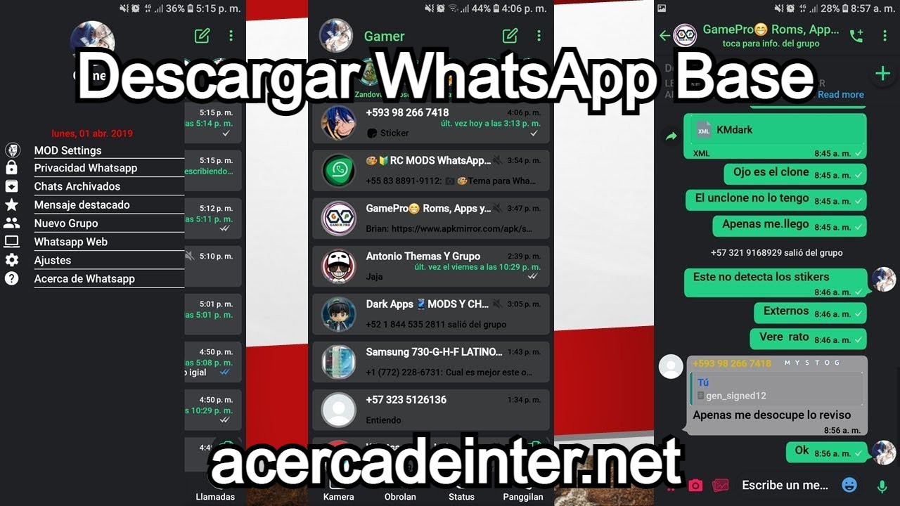 Descargar WhatsApp Base
