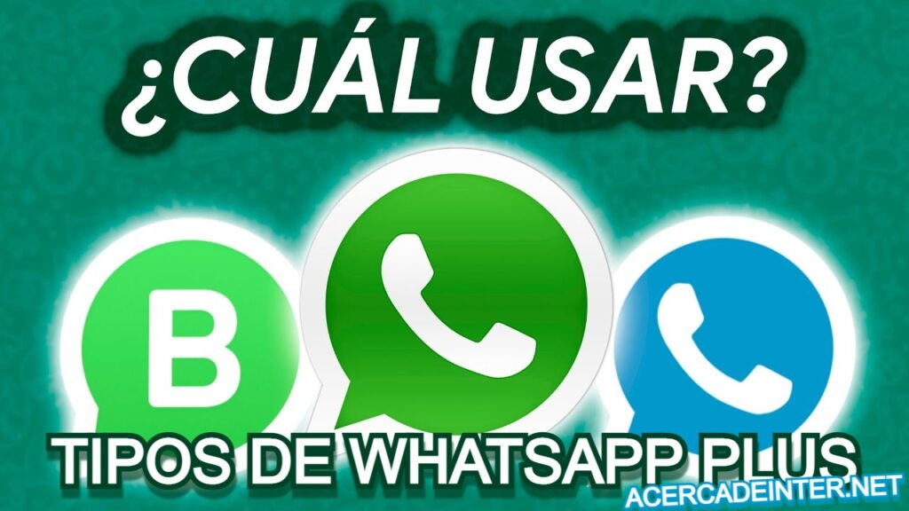 Tipos de WhatsApp Plus