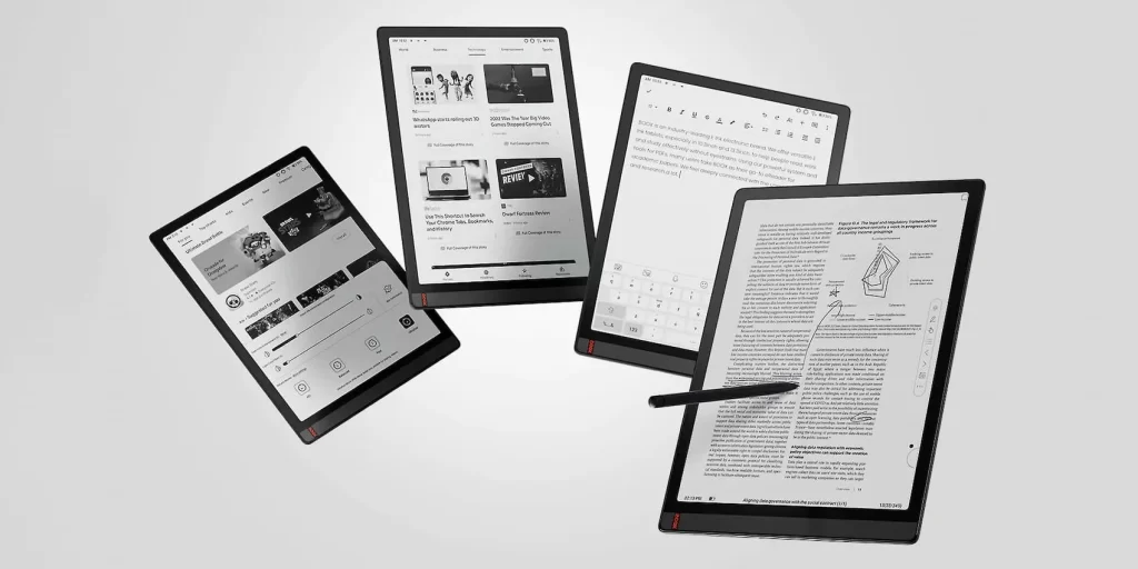 La nueva tablet Onyx Boox Tab X con pantalla e-ink de 13.3 pulgadas y sistema operativo Android, revoluciona el mercado de las tablets