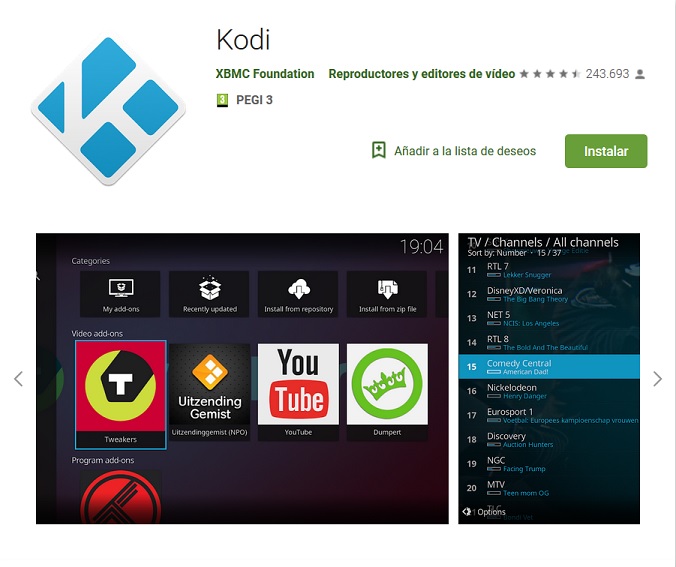 ¿Qué necesitas para instalar Kodi en Android?