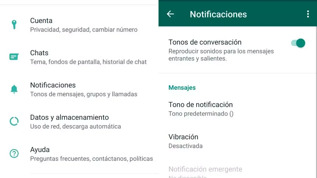 ¿Cómo silenciar todo WhatsApp en Android?